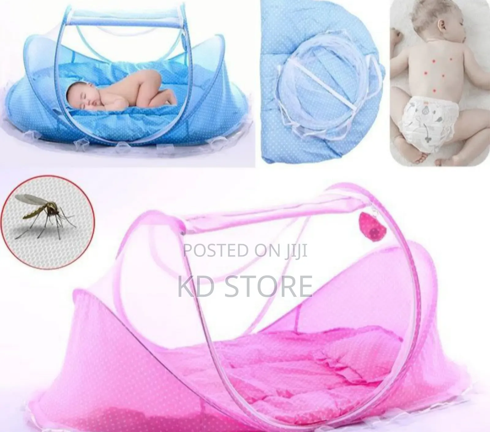  Baby-Bed-Net የልጆች አጎበር (ዛንዚራ)