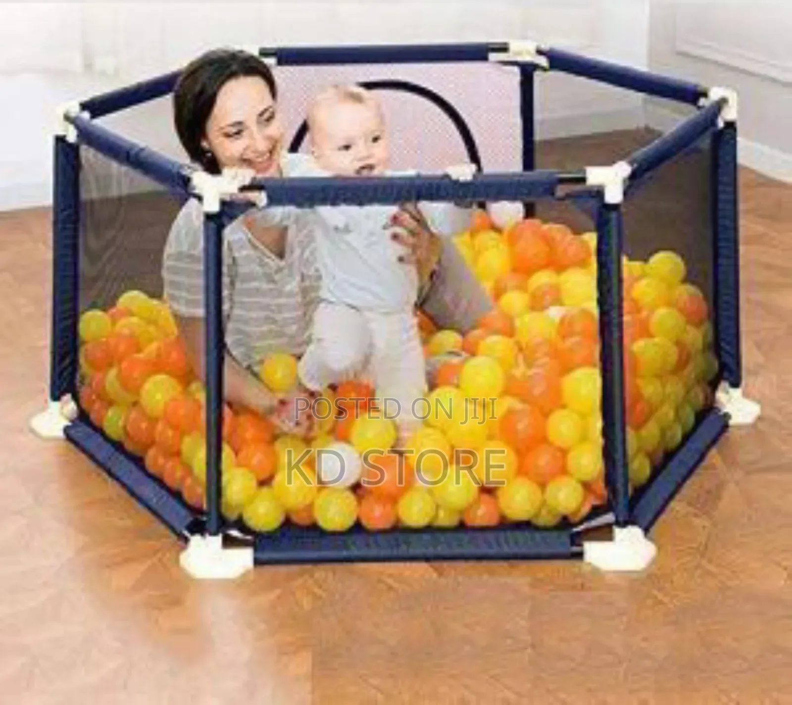 6 Sided Baby Playpen