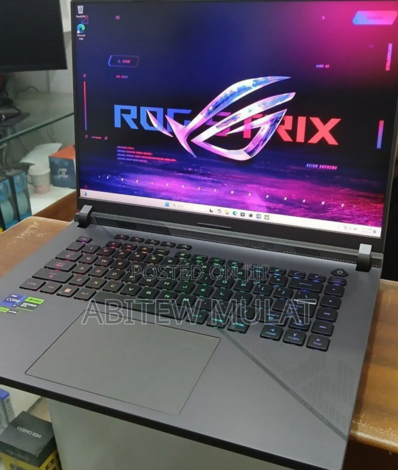 New Laptop Asus ROG Strix G15 16GB Intel Core I9 SSD 1T