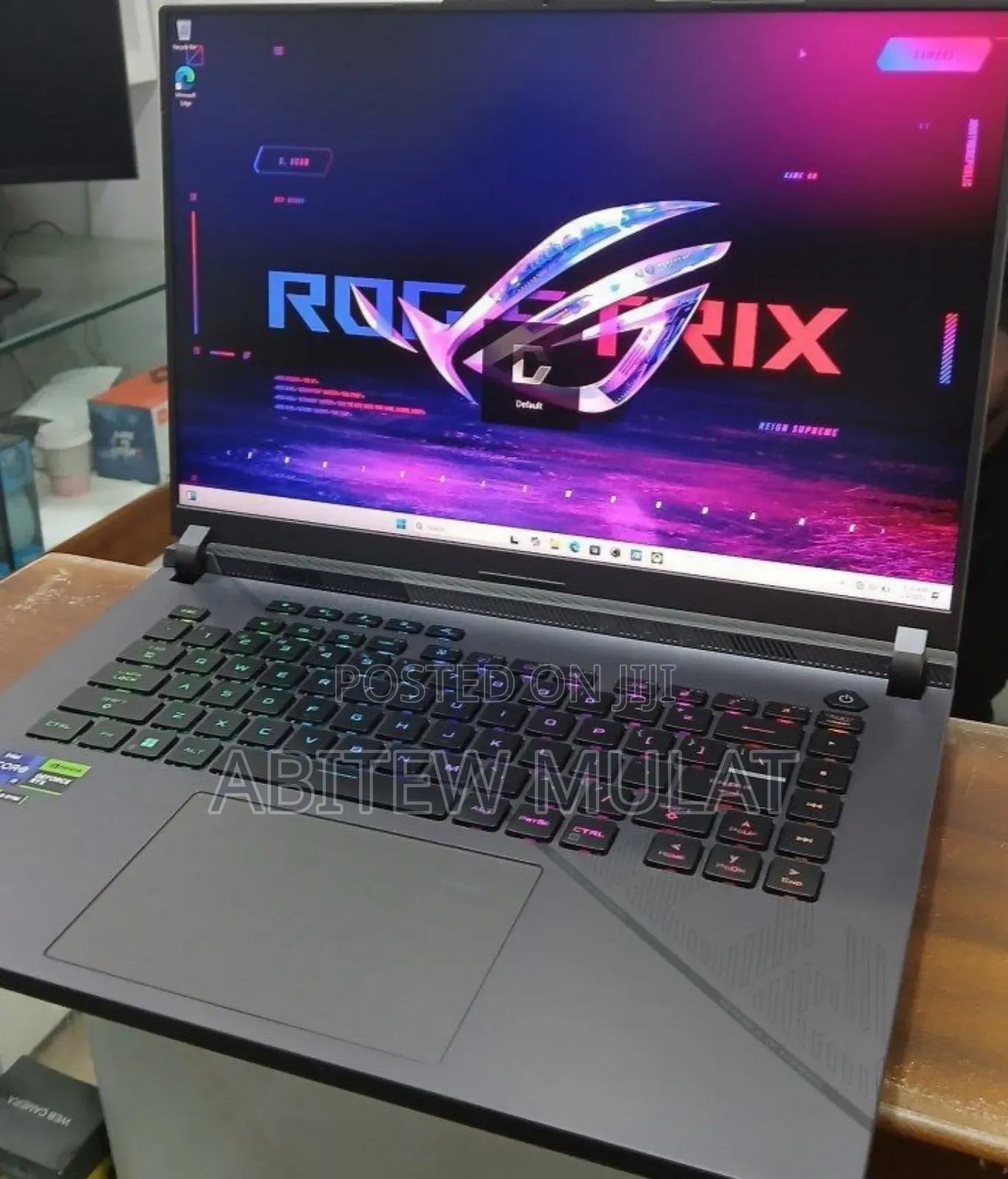 New Laptop Asus ROG Strix G15 16GB Intel Core I9 SSD 1T