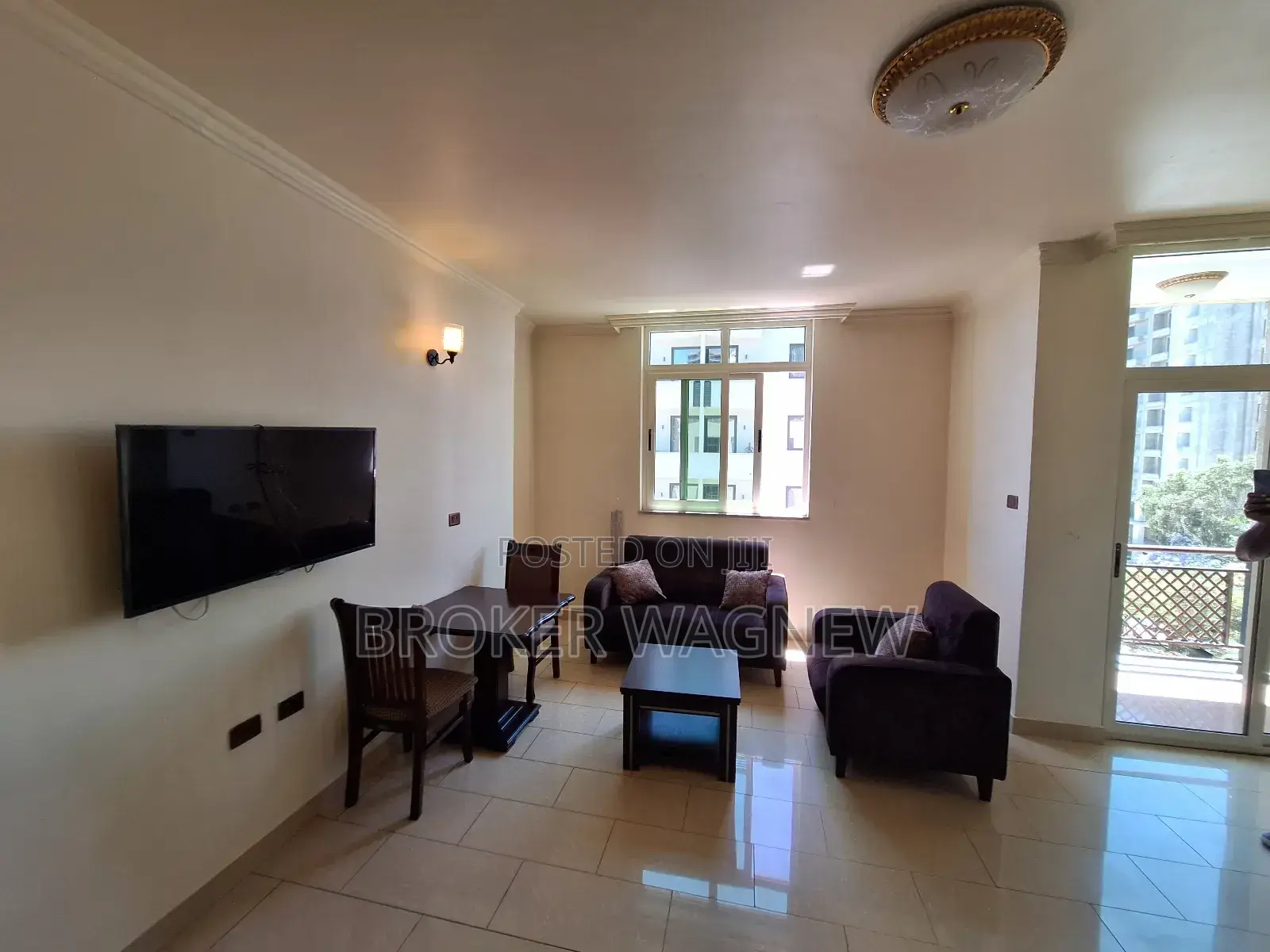 Furnished 1bdrm Apartment in Bole for rent