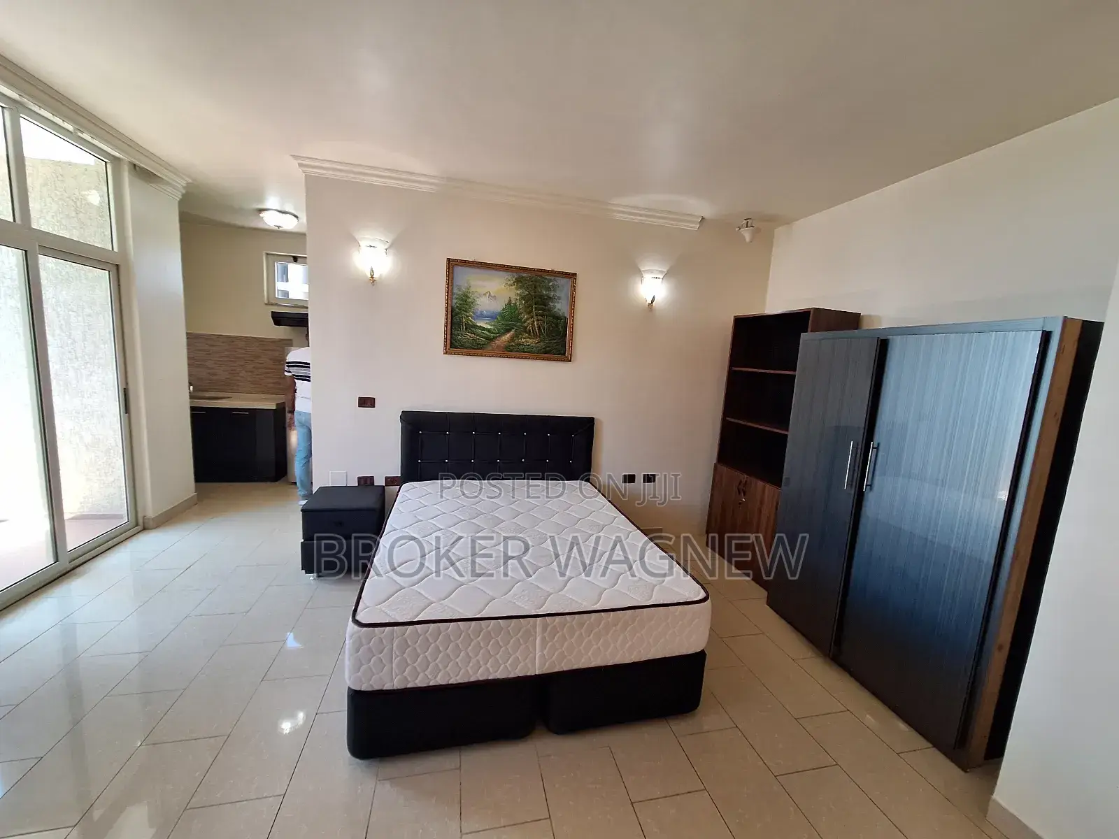Furnished 1bdrm Apartment in Bole for rent