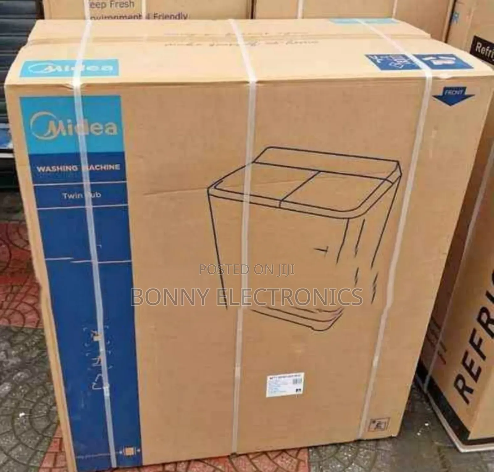 Midea Semi-Automatic Washing Machine 18kg