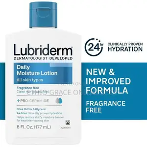 Photo - Lubriderm Unscented Daily Moisture Lotion + Pro-Ceramide