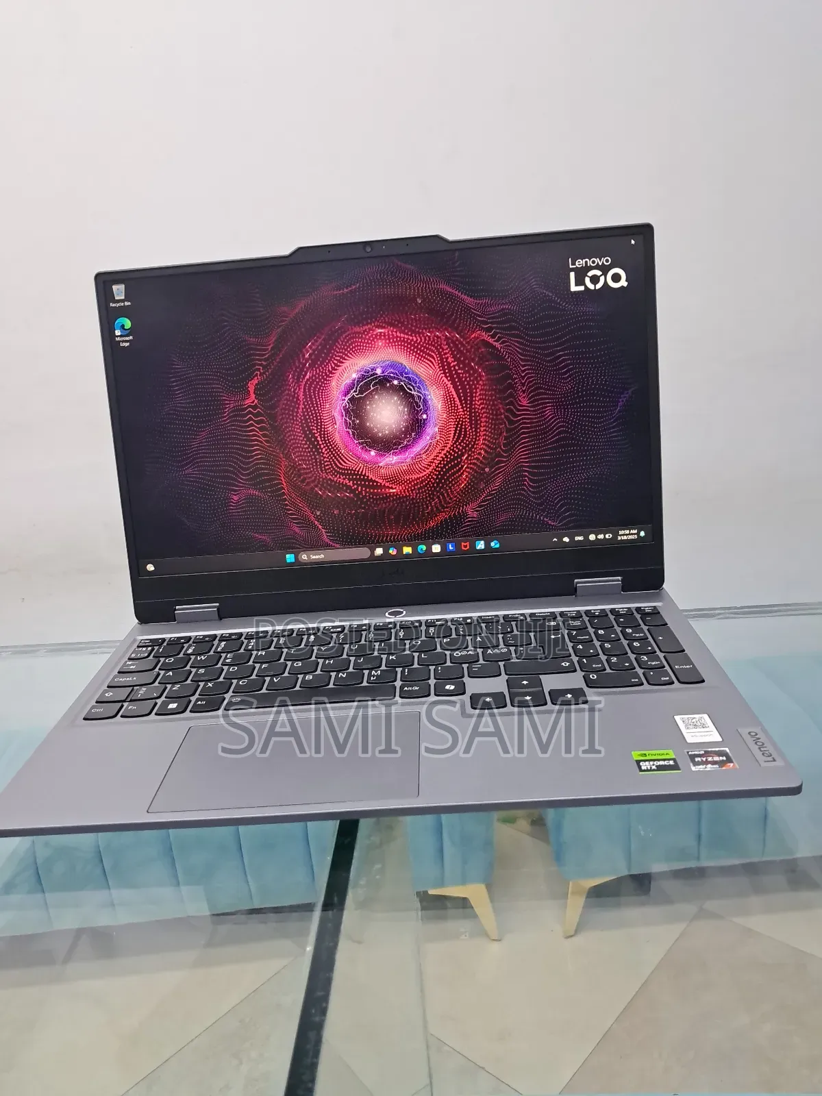 New Laptop Lenovo LOQ 15ARP9 24GB AMD Ryzen 7 SSD 512GB