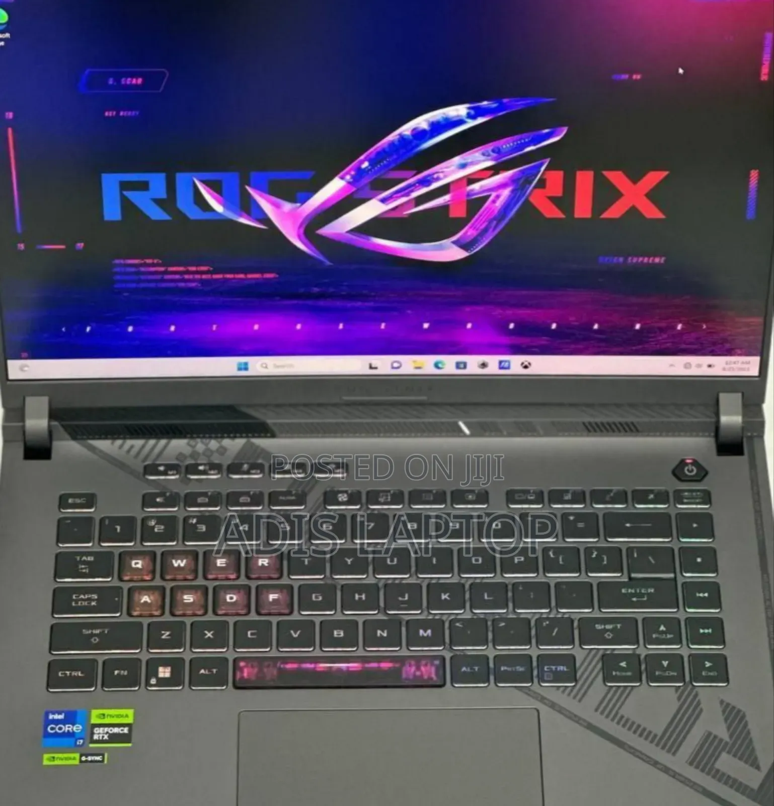 New Laptop Asus ROG Strix G15 16GB Intel Core I7 SSD 1T