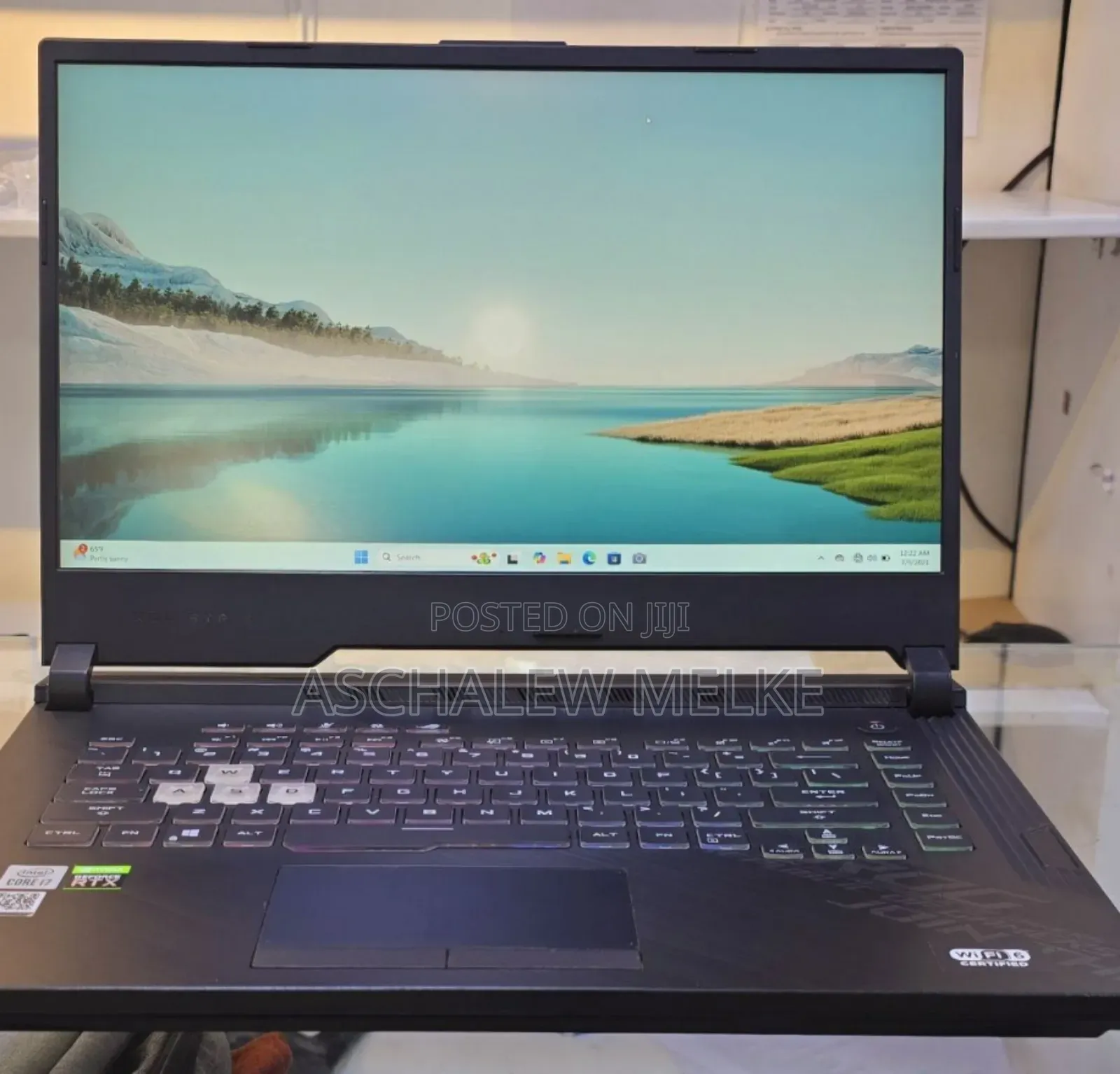 New Laptop Asus ROG Strix G15 16GB Intel Core I7 SSD 512GB