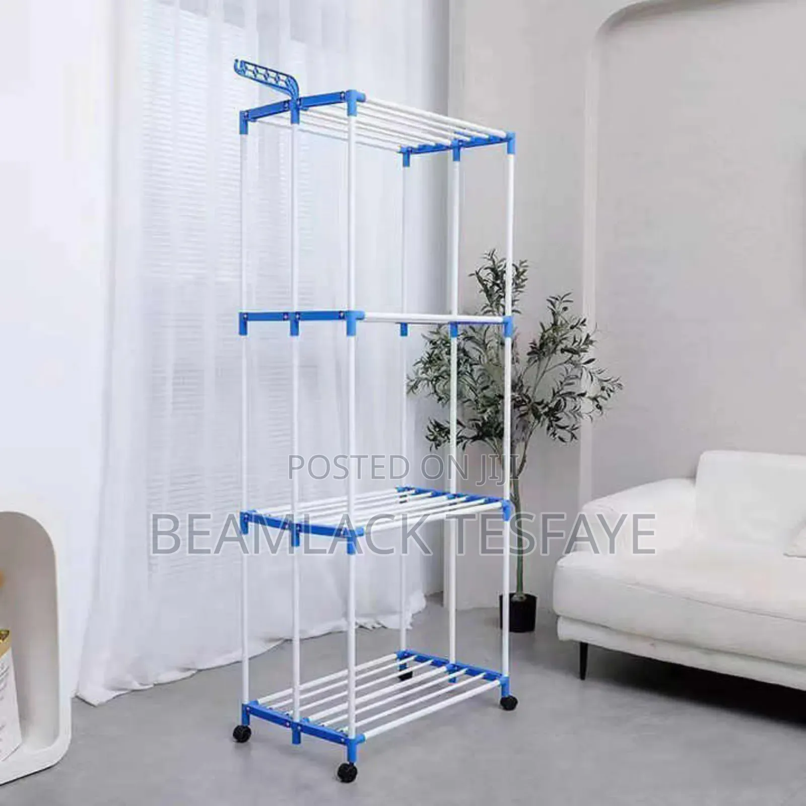 4-Tier Clothes Drying Rack (Hanger)