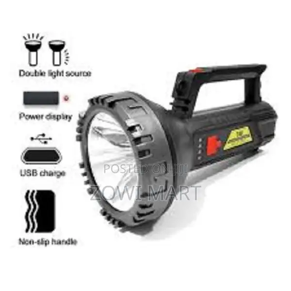 5w Led+ Cob Multifunction Searchlight