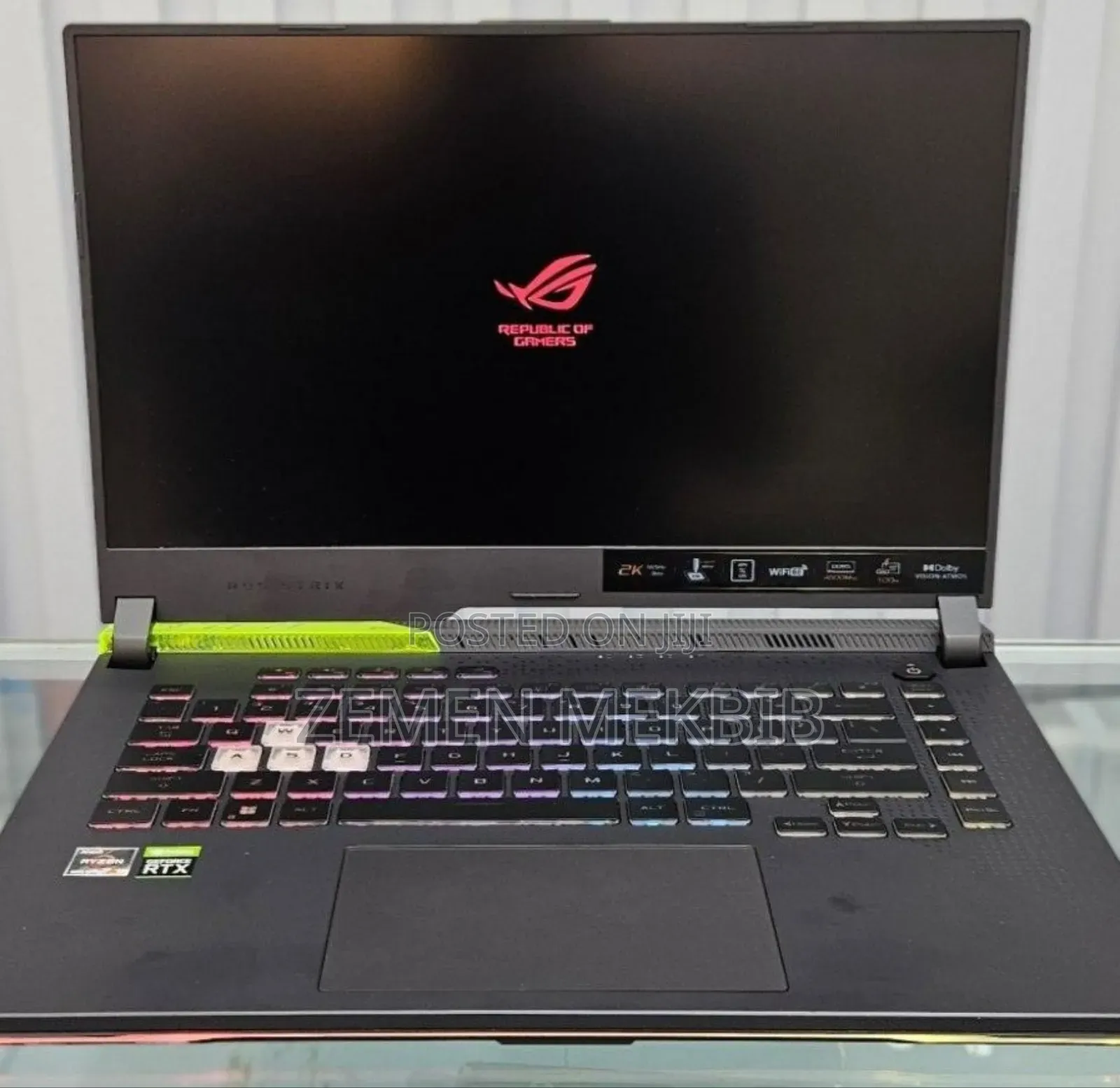 New Laptop Asus ROG Strix G15 16GB AMD Ryzen 9 SSD 512GB