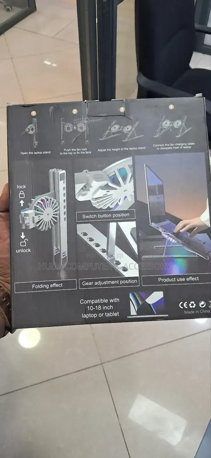 Laptop Fan and Stand