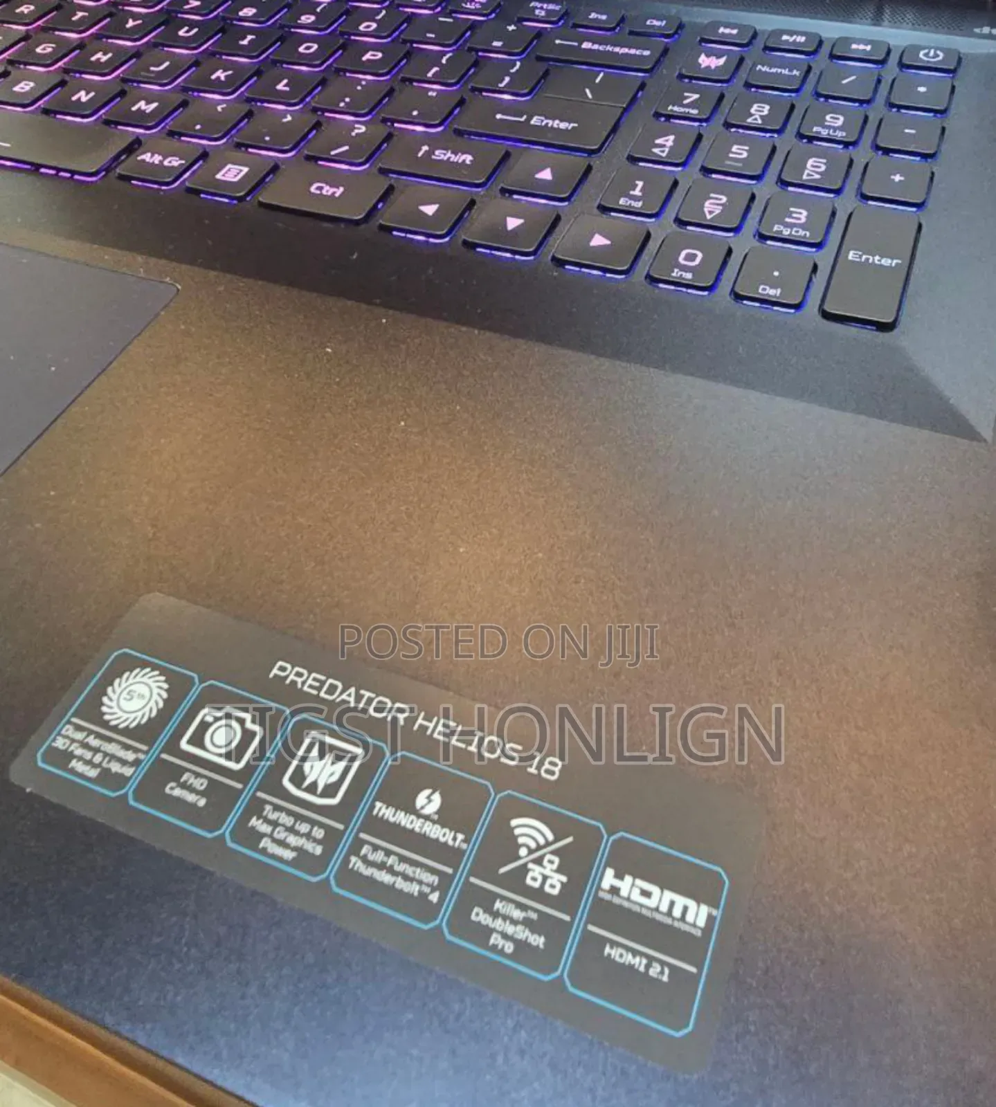 New Laptop Acer Predator Helios 300 16GB Intel Core I7 SSD 1T