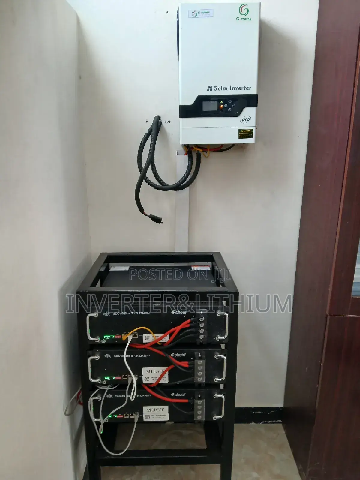 Electric Power Backup (Inverter and Battery )