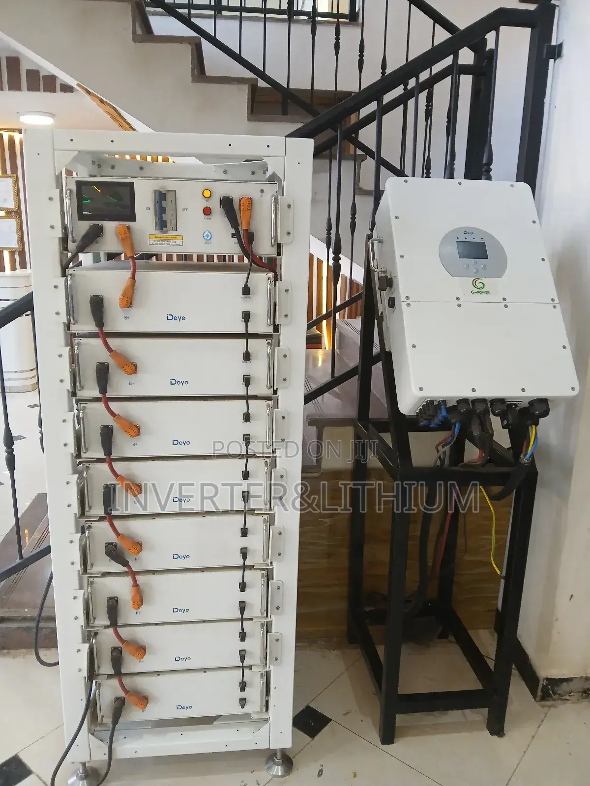 Electric Power Backup (Inverter and Battery )