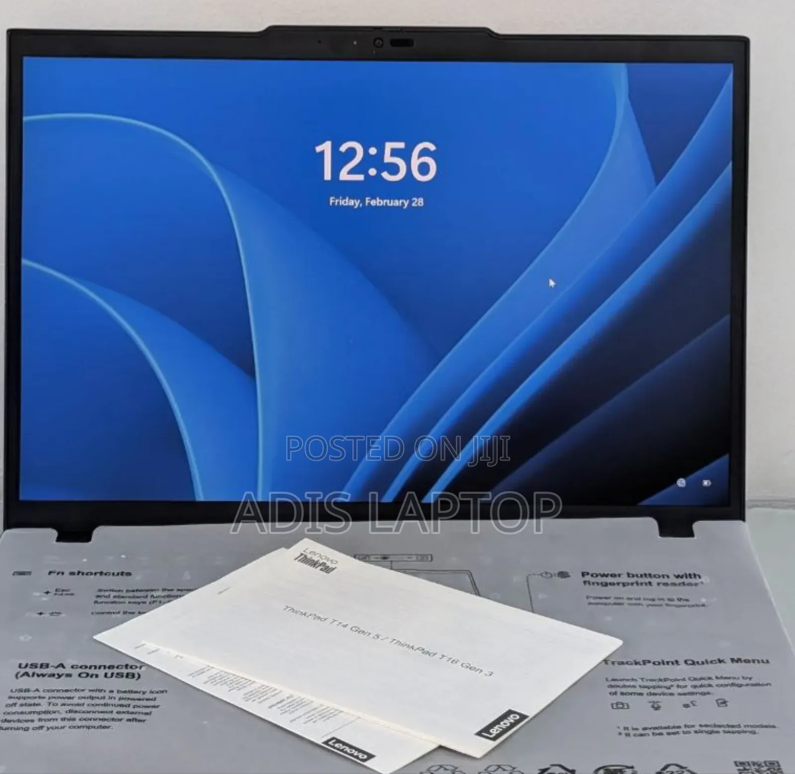 New Laptop Lenovo ThinkPad T14 16GB Intel Core Ultra 5 SSD 512GB