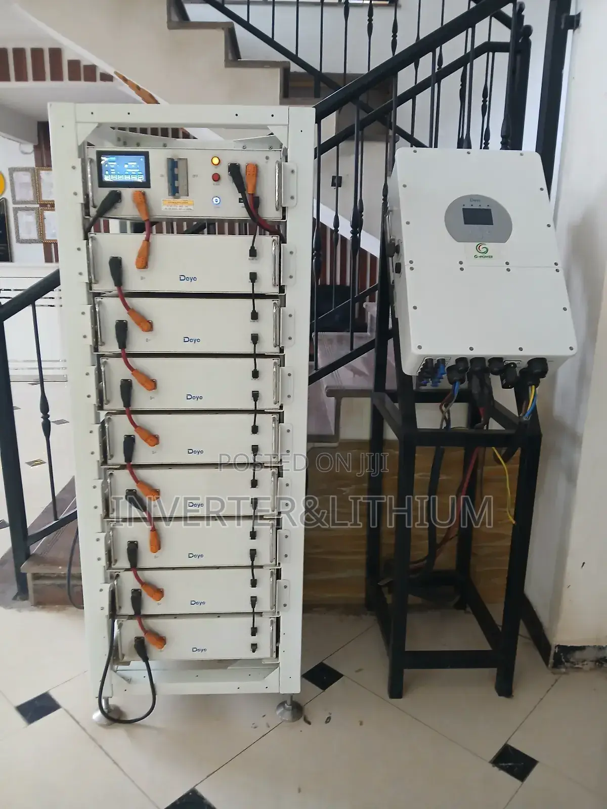 Electric Power Backup (Inverter and Battery )