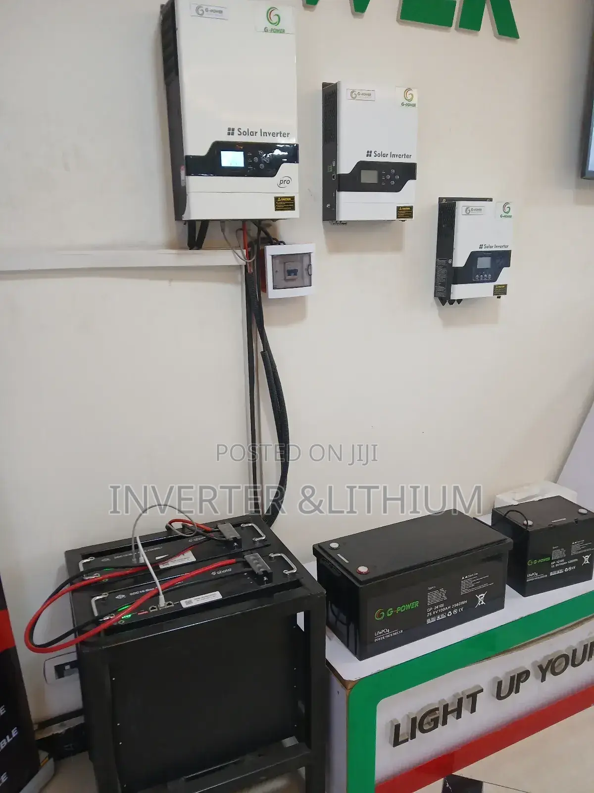 Electric Power Backup (Inverter and Battery )