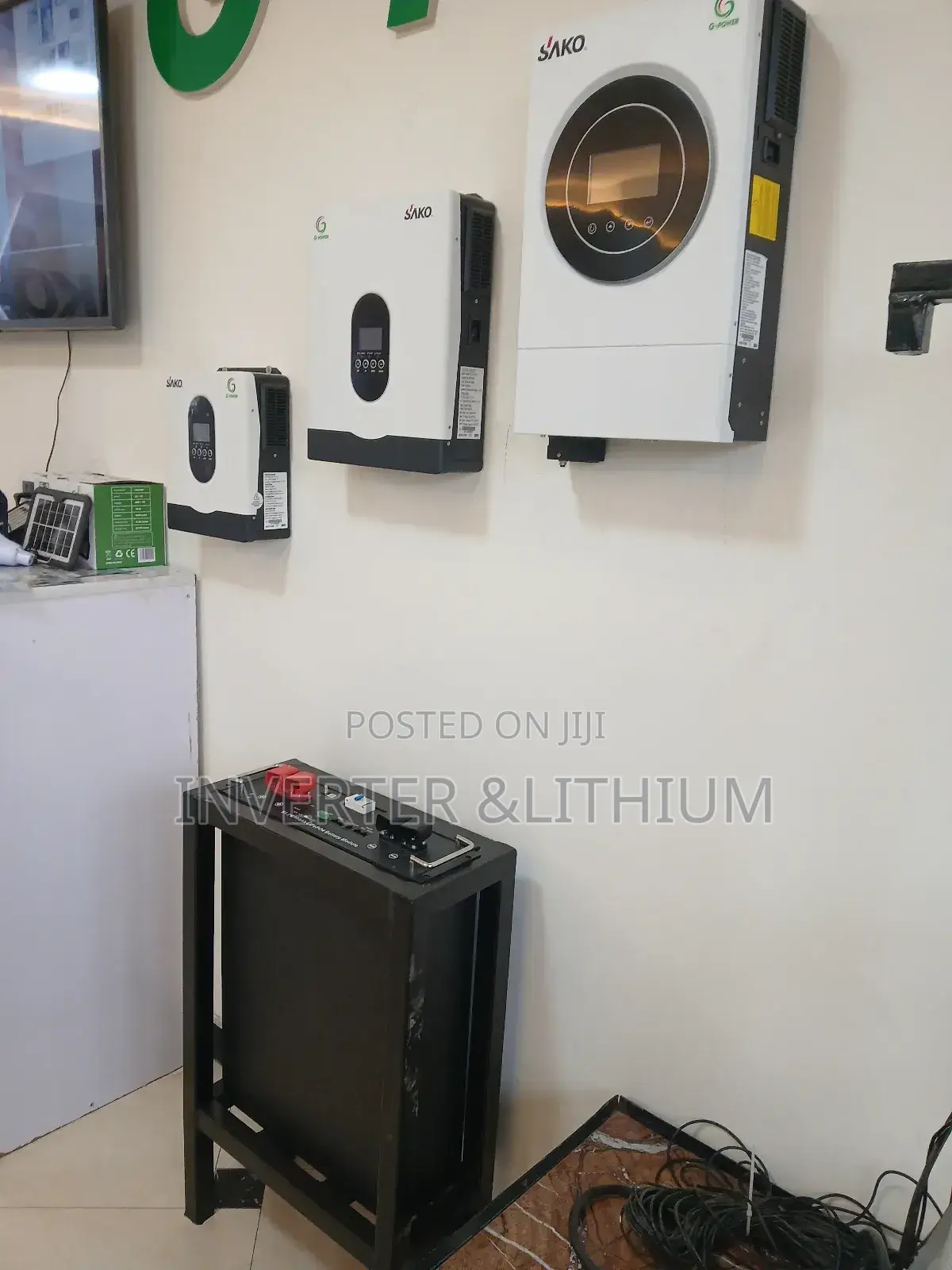 Electric Power Backup (Inverter and Battery )