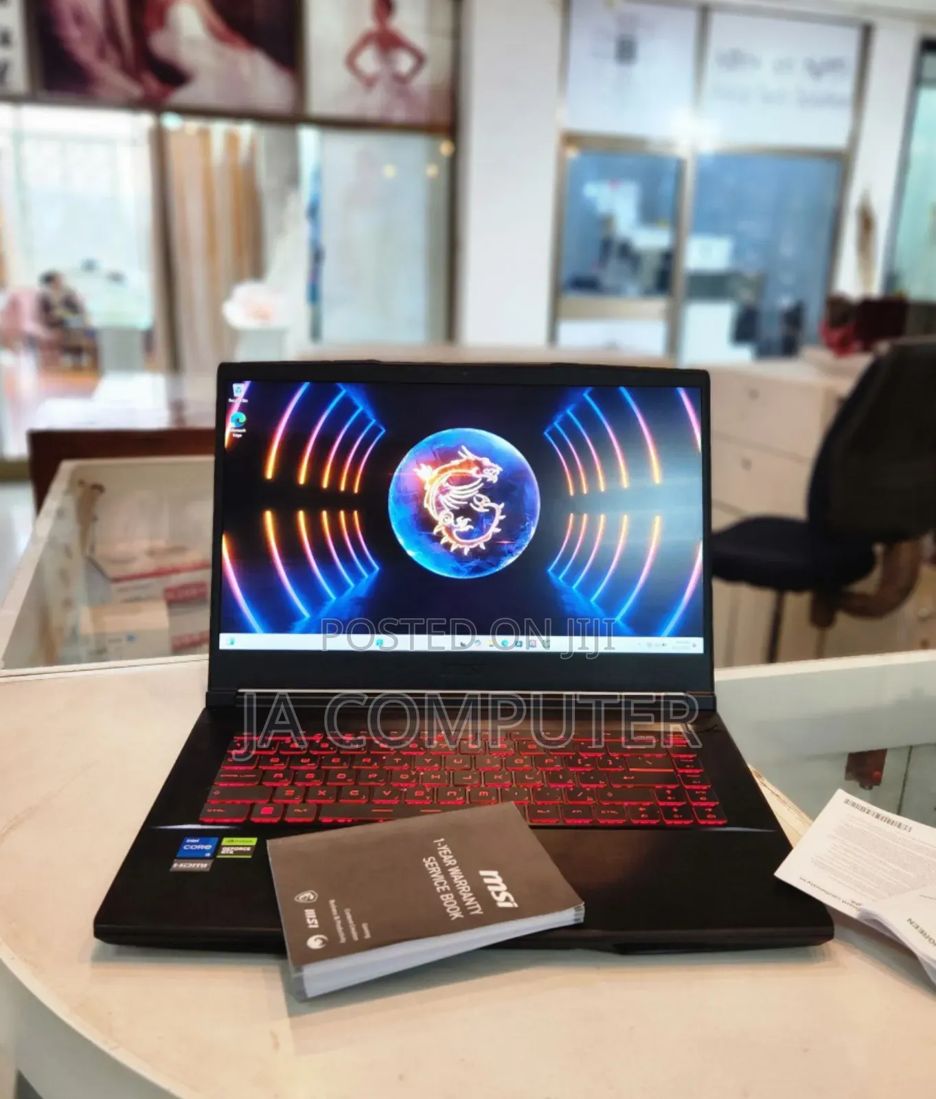 New Laptop MSI GF63 32GB Intel Core I5 SSD 512GB