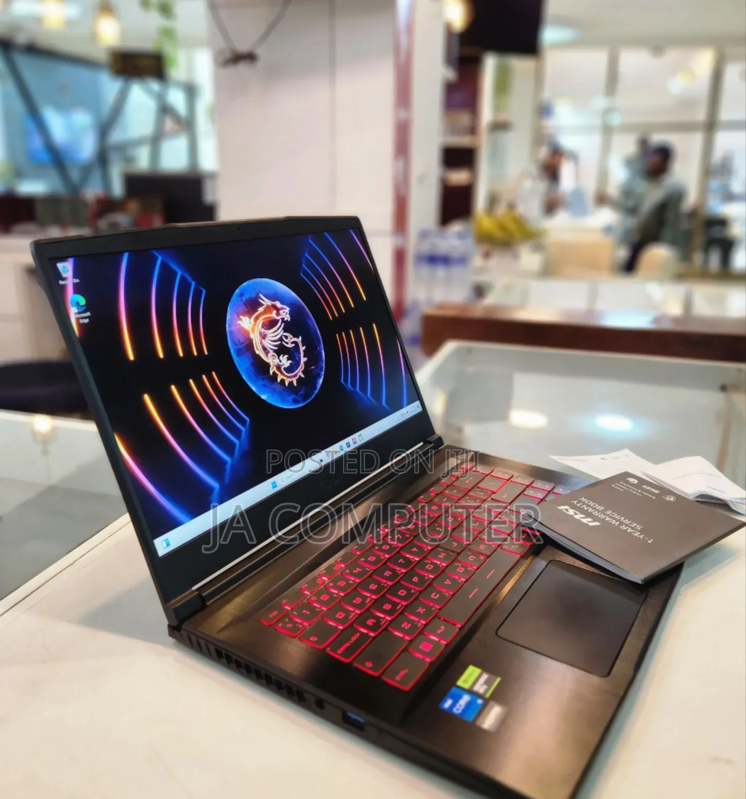 New Laptop MSI GF63 32GB Intel Core I5 SSD 512GB