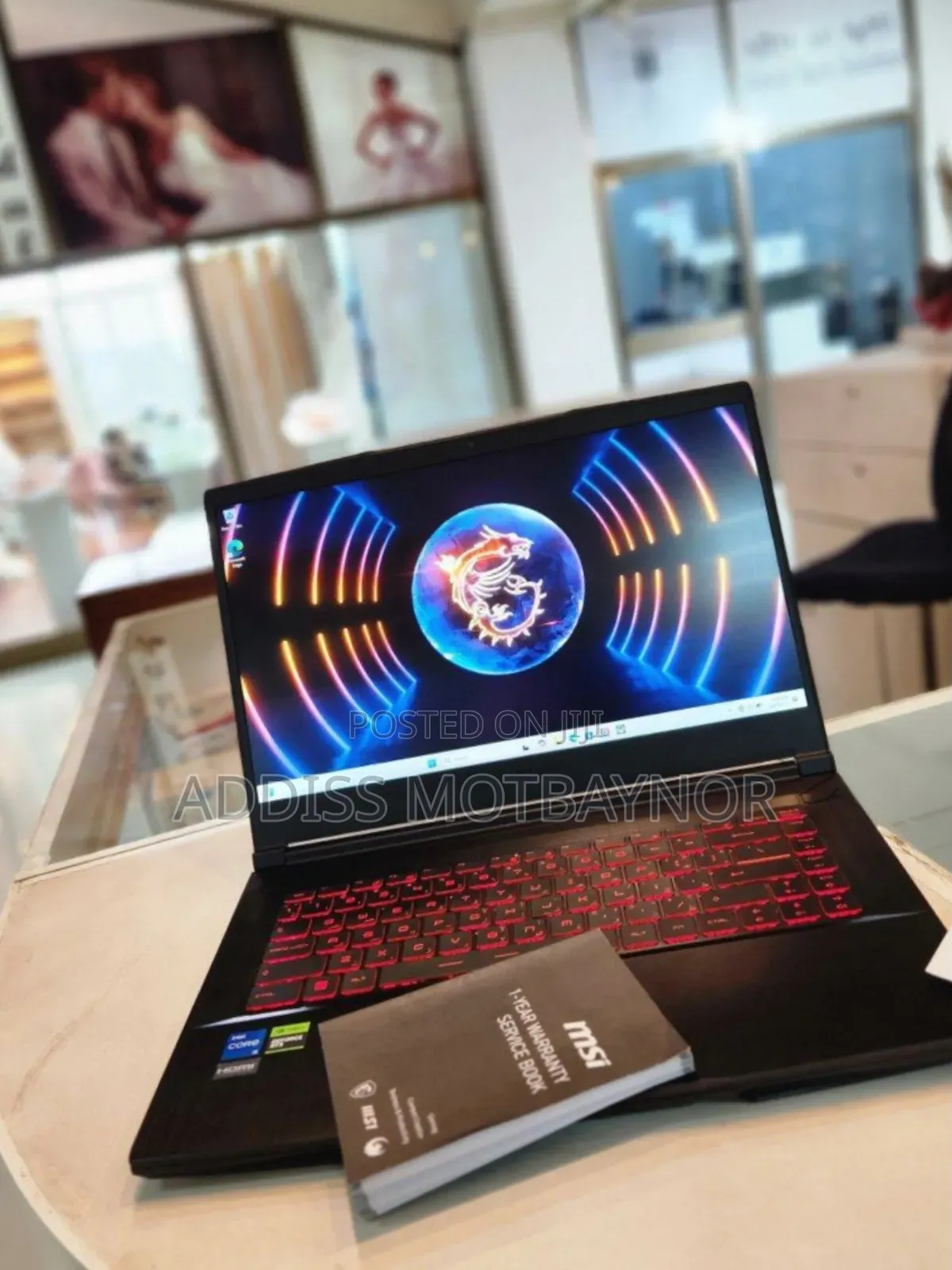 New Laptop MSI GF63 16GB Intel Core I5 SSD 512GB