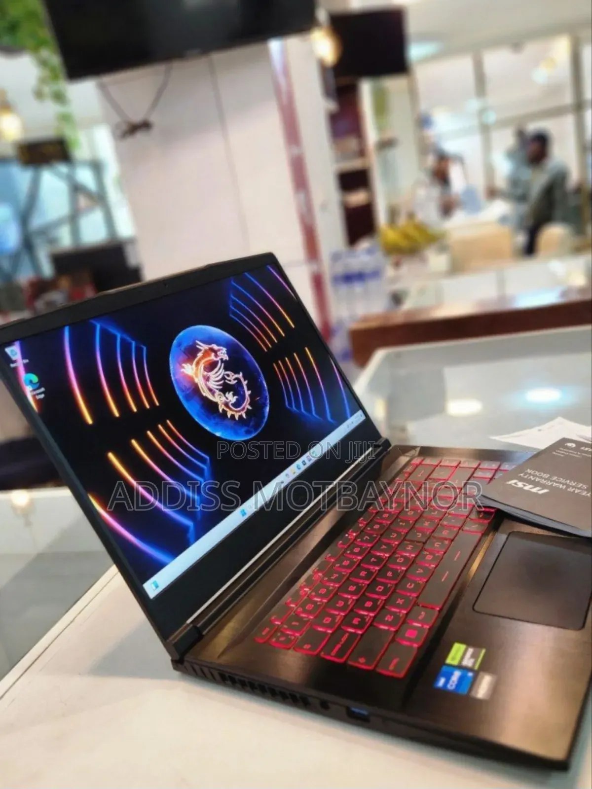 New Laptop MSI GF63 16GB Intel Core I5 SSD 512GB