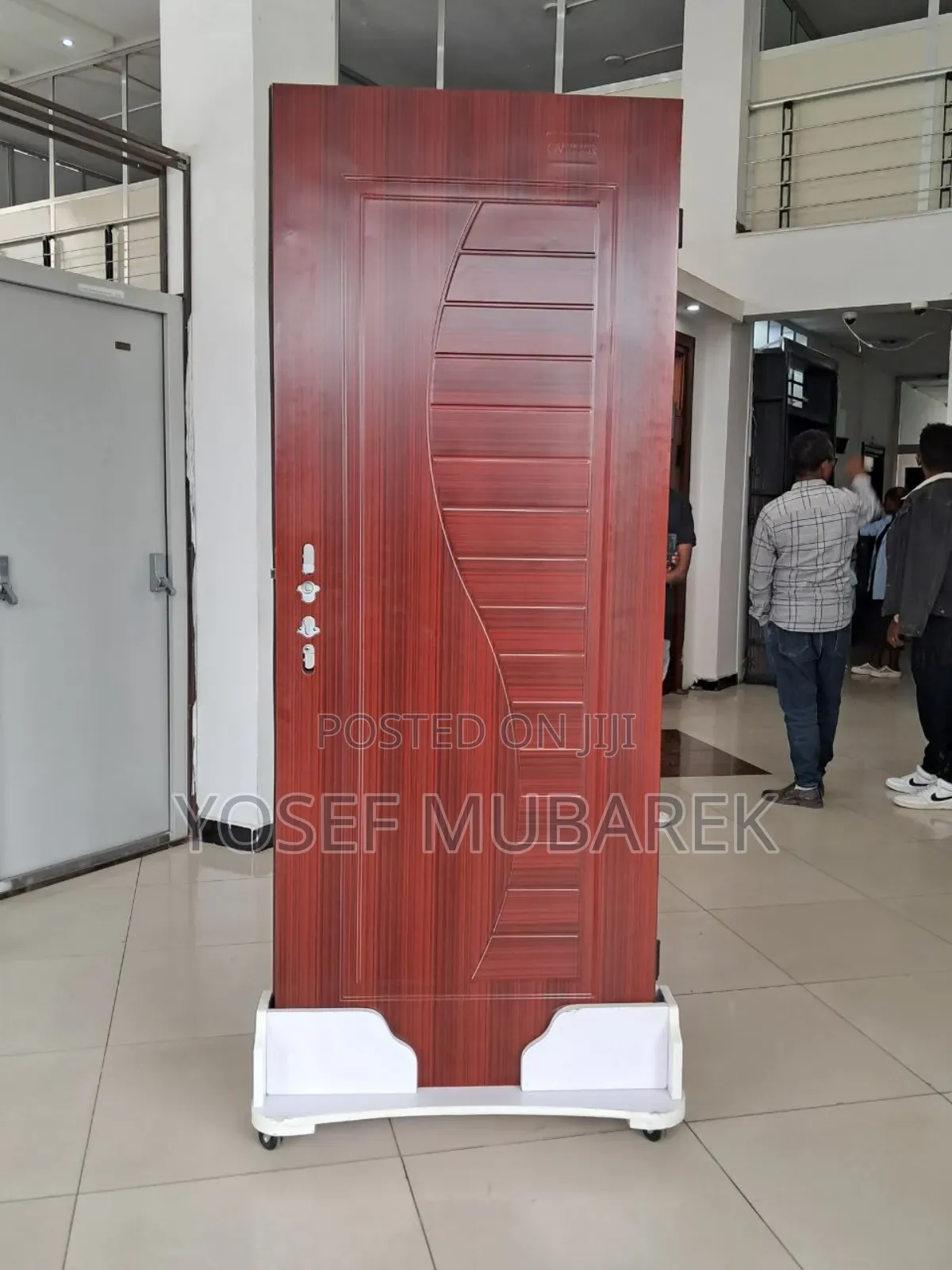 Secured Metal Door