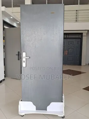 Secured Metal Door