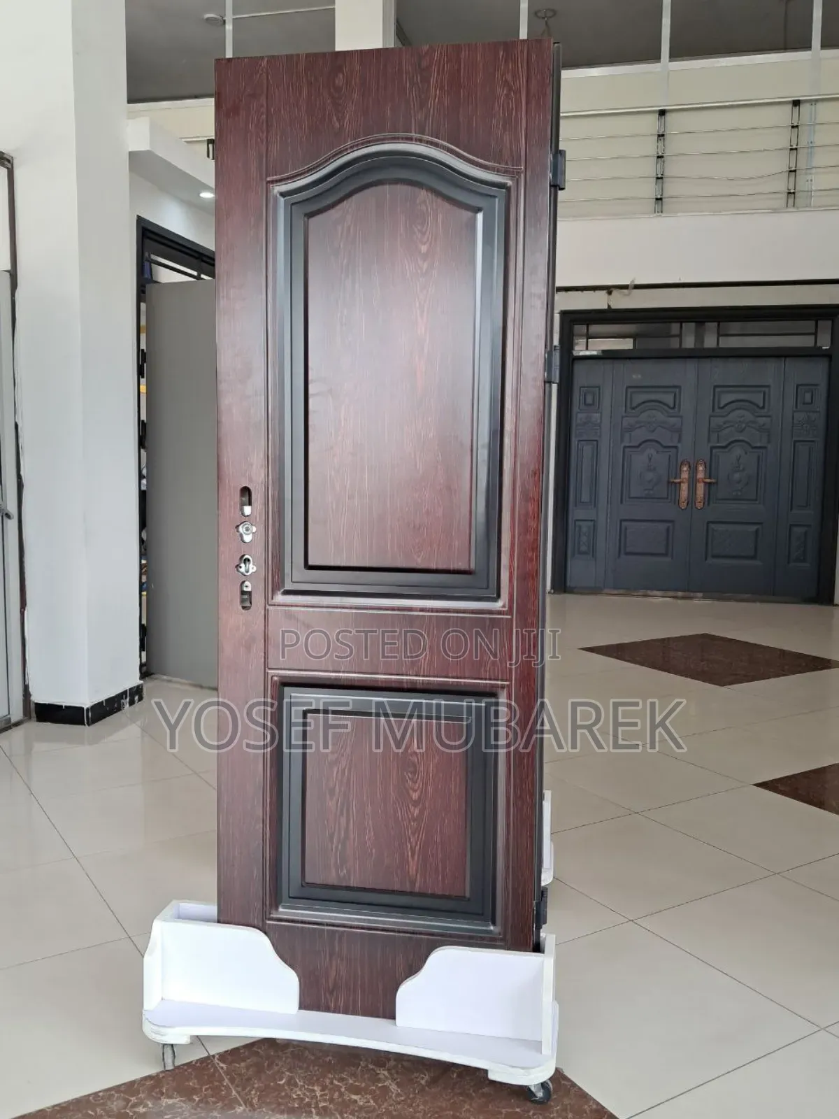 Secured Metal Door