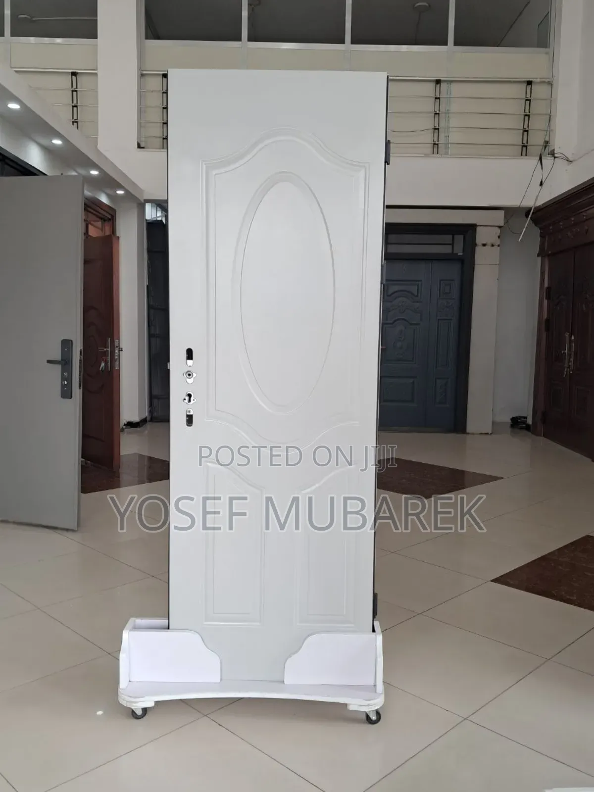 Secured Metal Door