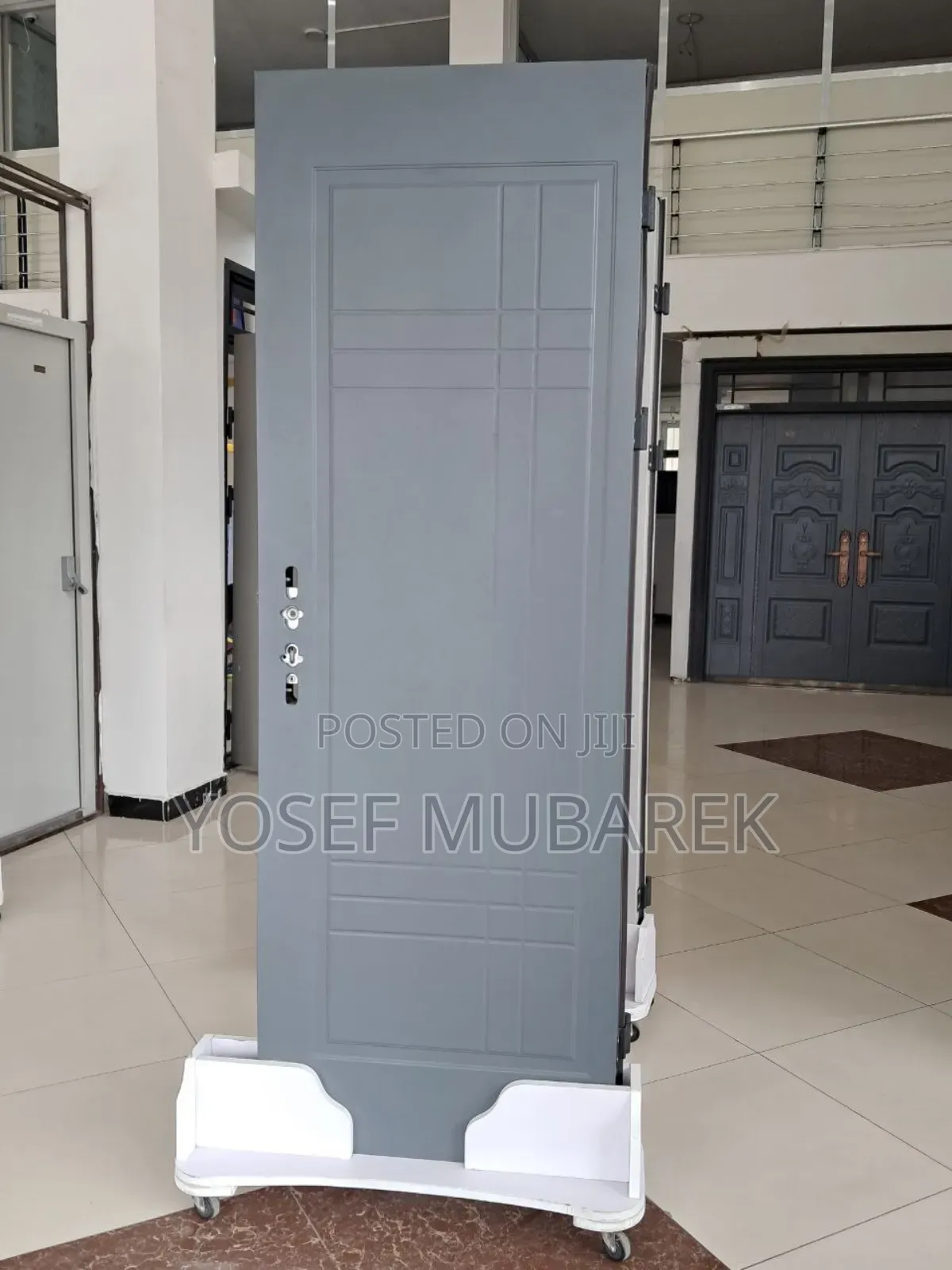 Secured Metal Door