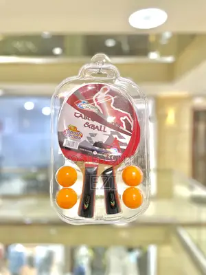 Table Rackets and Ball