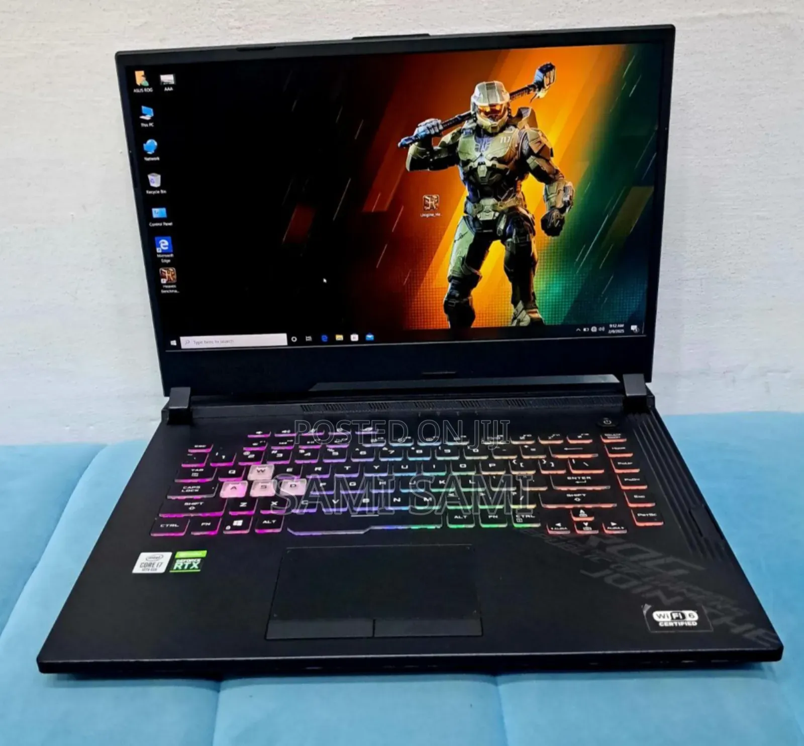 New Laptop Asus ROG Strix G15 16GB Intel Core I7 SSD 512GB