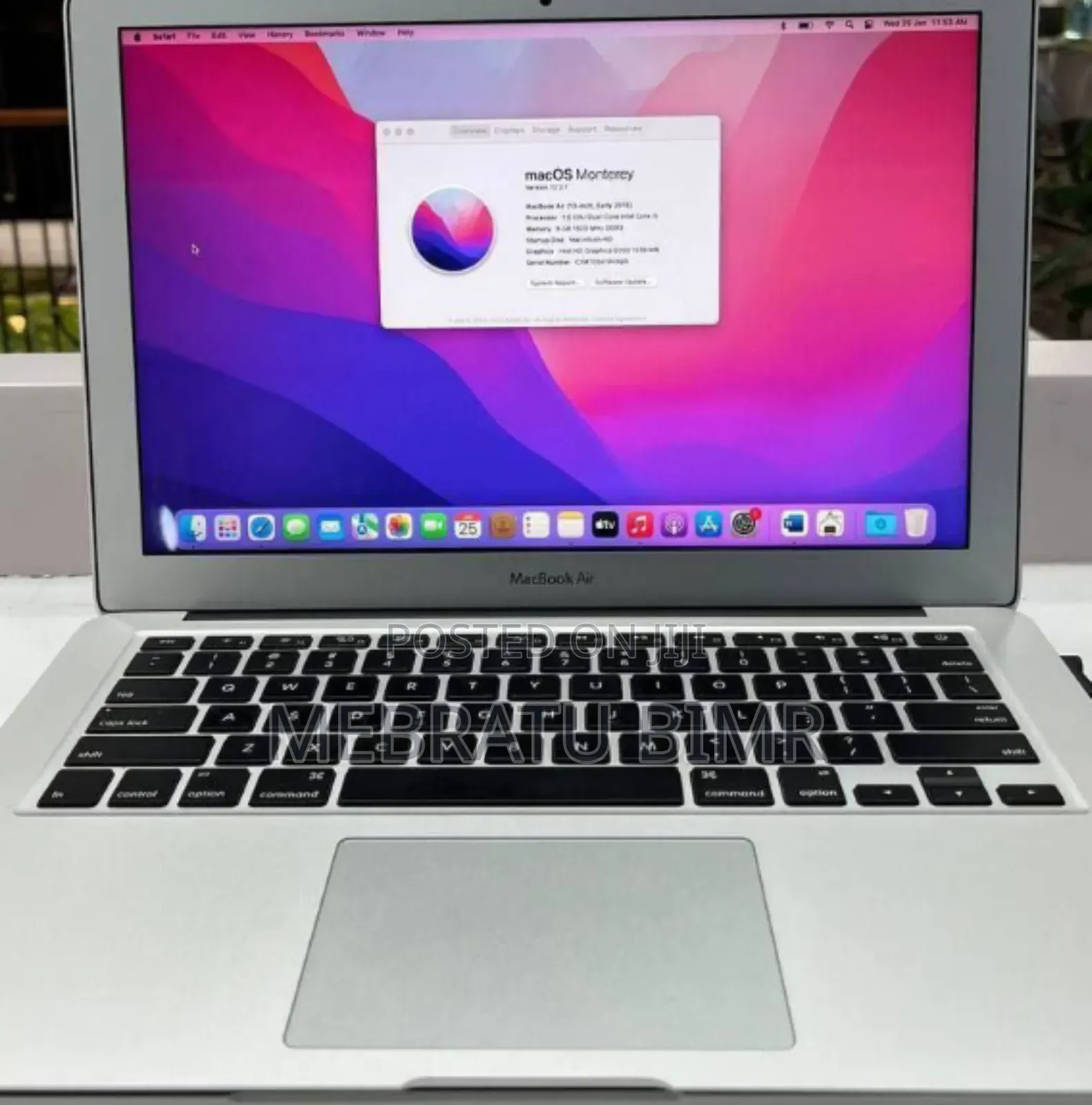 New Laptop Apple MacBook Air 2017 8GB Intel Core I7 SSD 512GB
