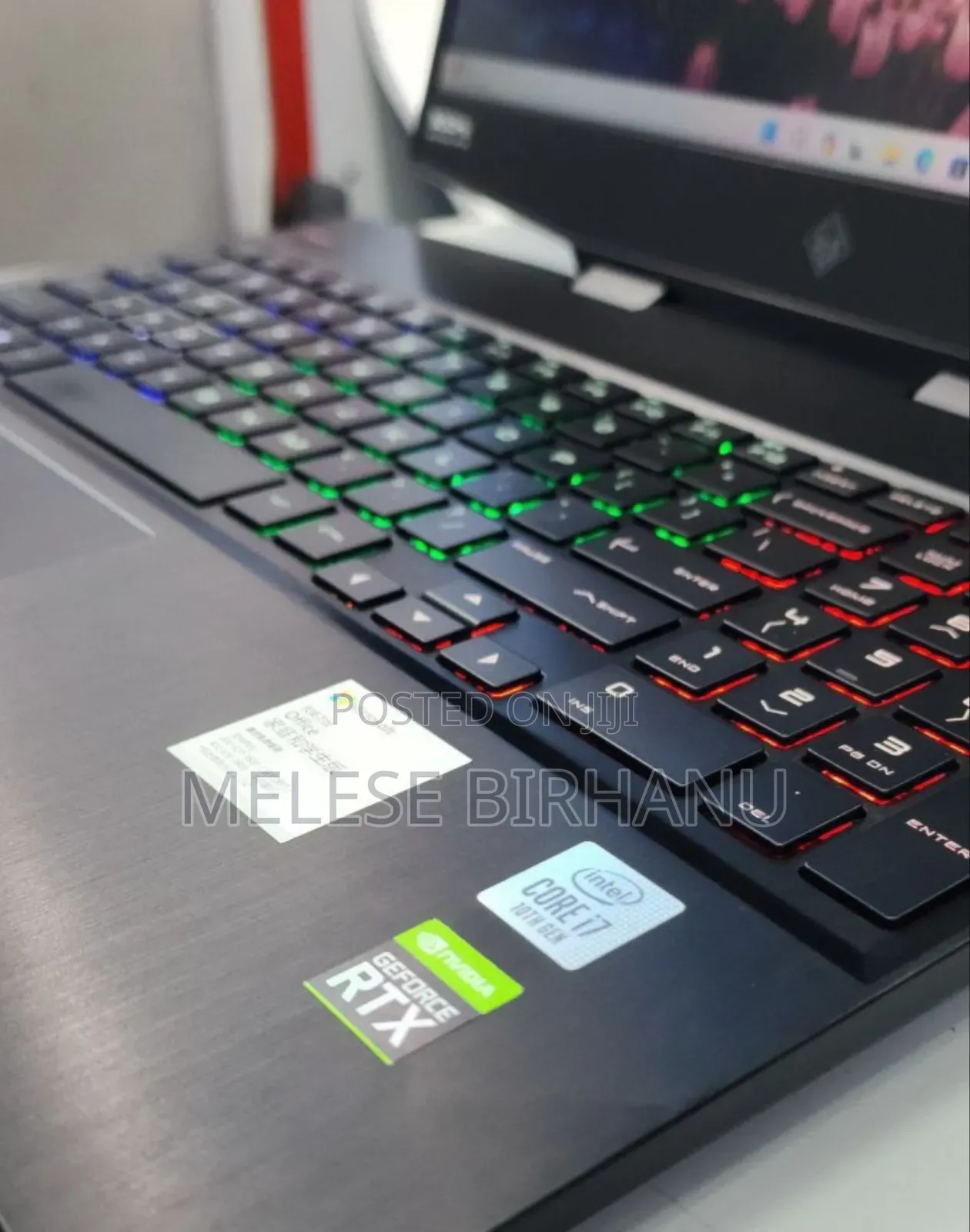 New Laptop HP Omen 15 16GB Intel Core I7 SSD 512GB