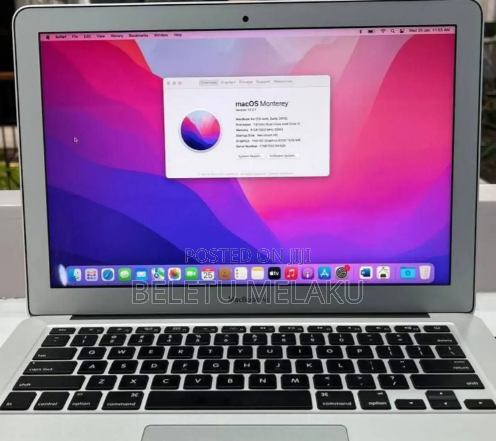 New Laptop Apple MacBook 2017 8GB Intel Core I7 SSD 512GB