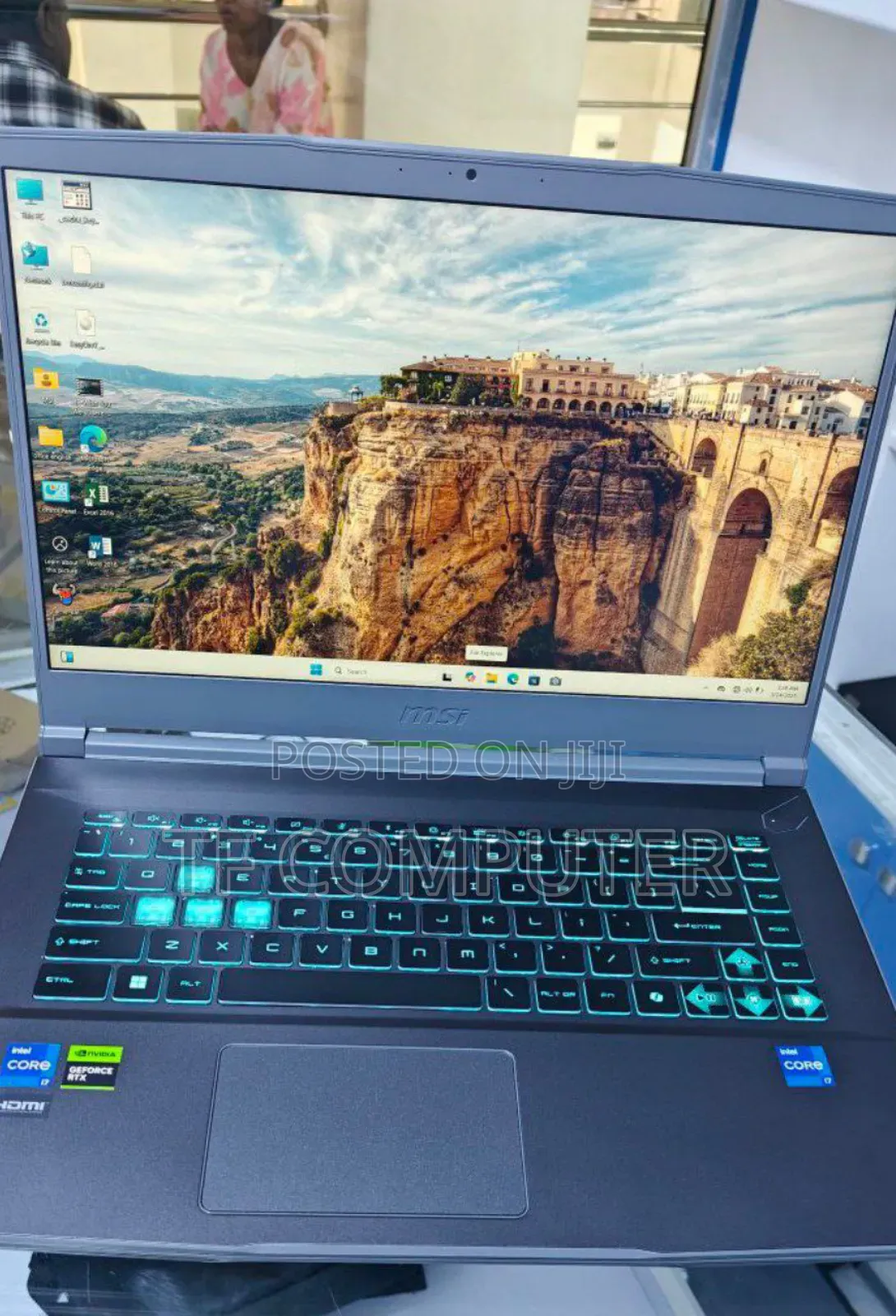 New Laptop MSI GF63 16GB Intel Core I7 SSD 1T