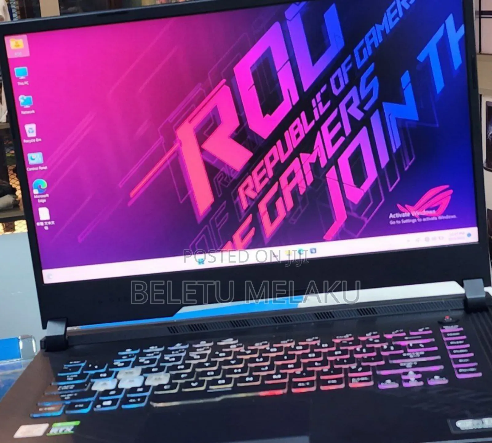 New Laptop Asus ROG Strix G15 16GB Intel Core I7 SSD 512GB