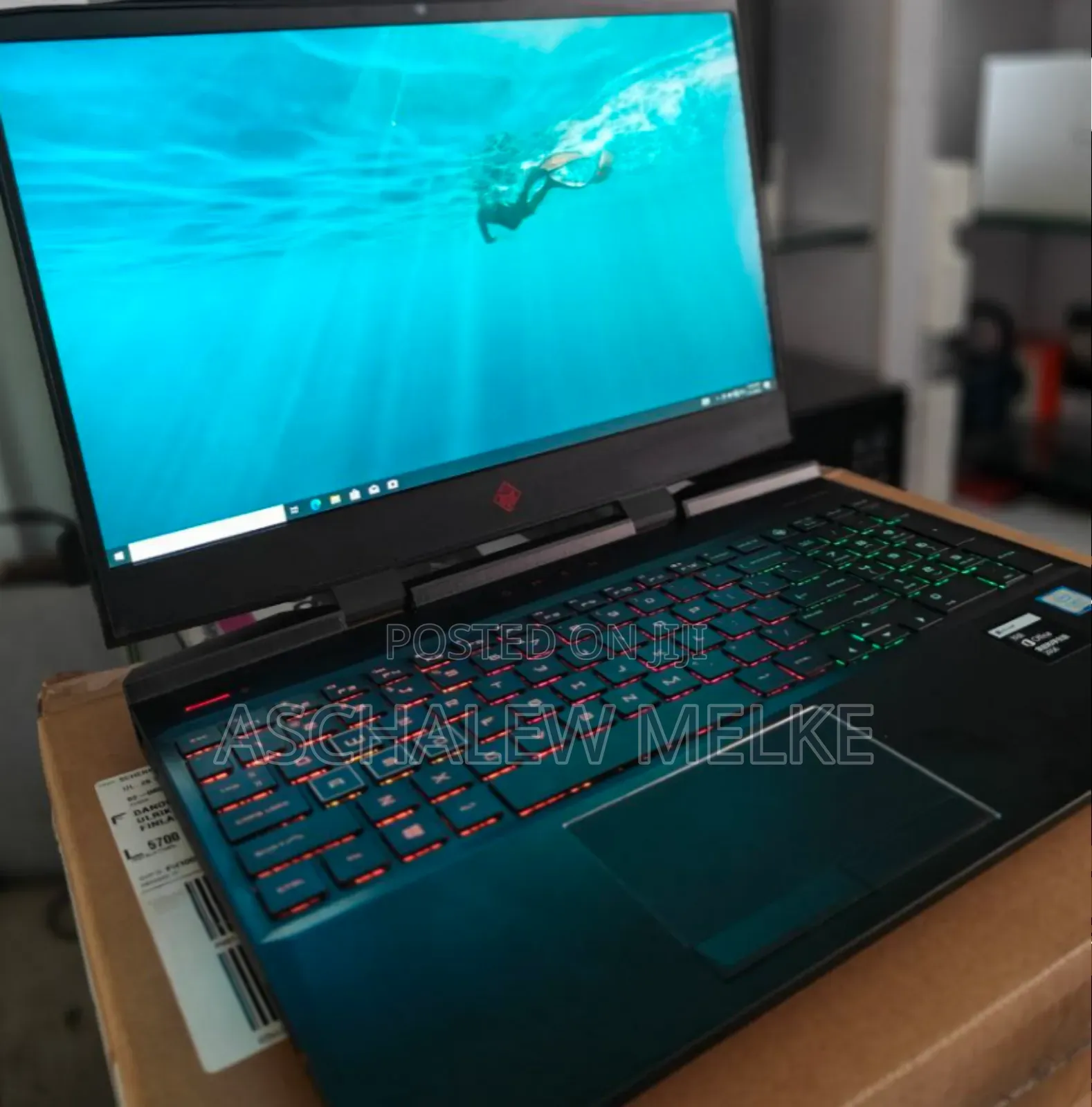 New Laptop HP Omen X 16GB Intel Core I7 SSD 512GB