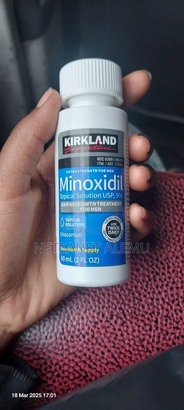 Original American Minoxidil