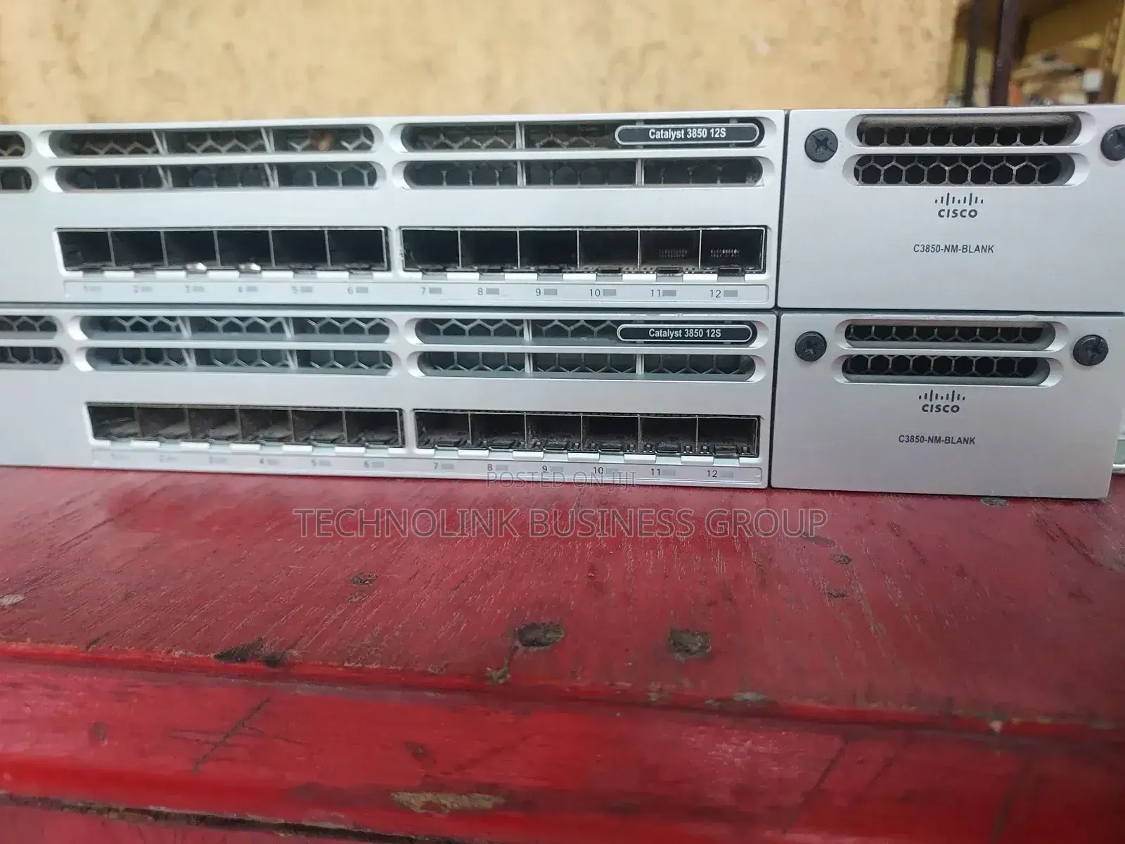 Cisco Catalyst Ws-C3850-12s Layer 3 Managed 12-Port SFP Fiber Switch