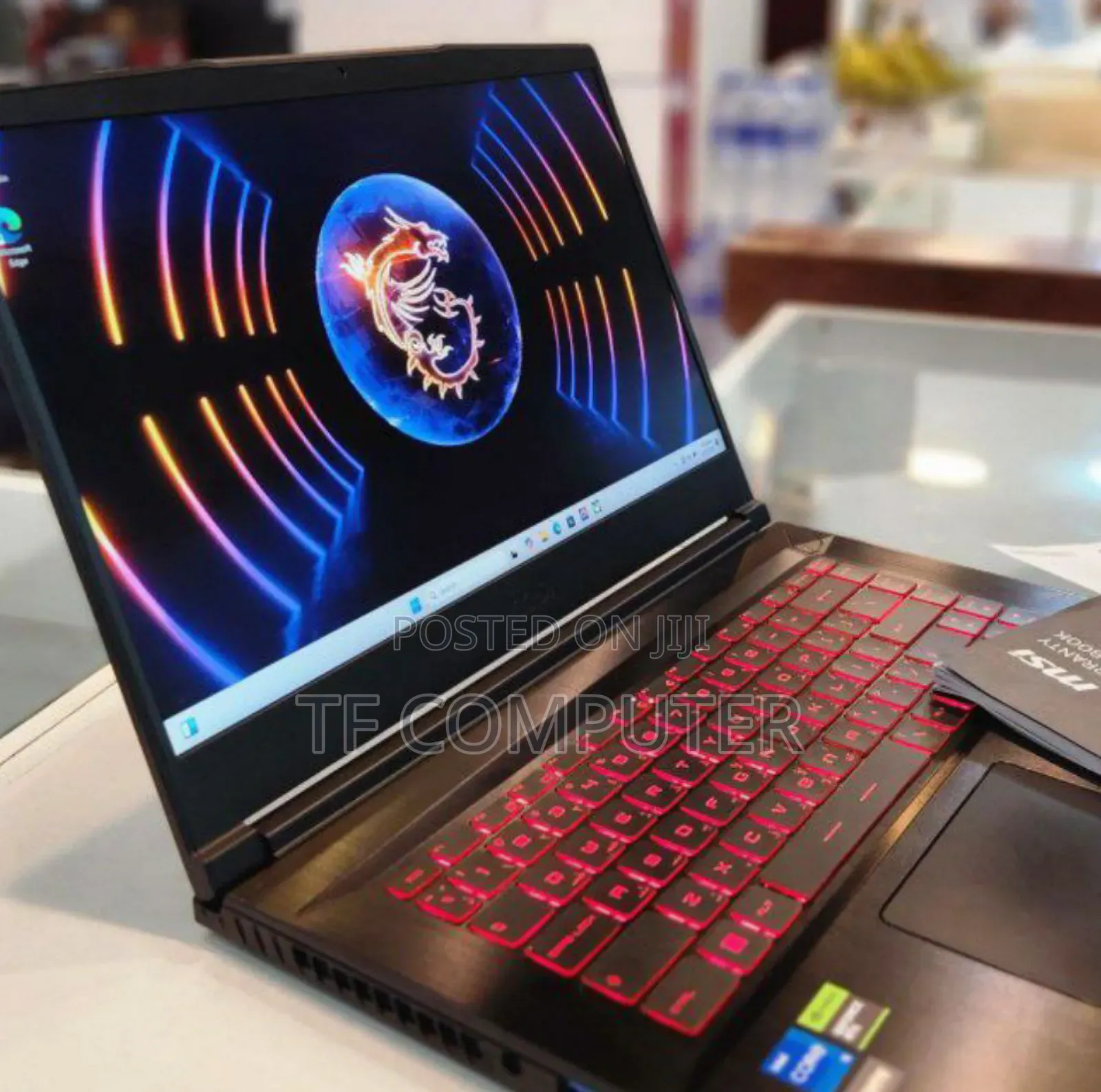 New Laptop MSI GF63 32GB Intel Core I7 SSD 512GB