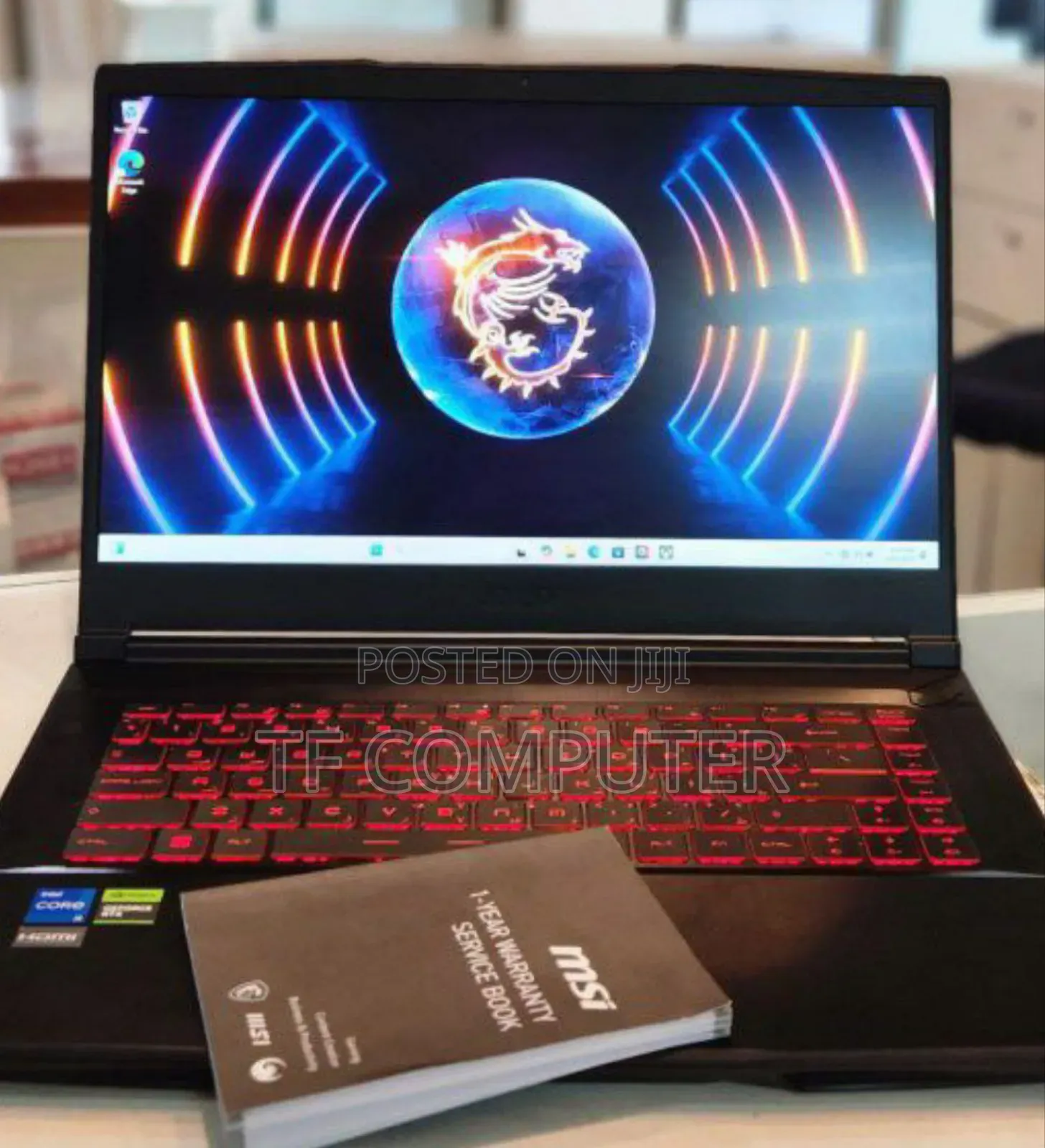 New Laptop MSI GF63 32GB Intel Core I7 SSD 512GB