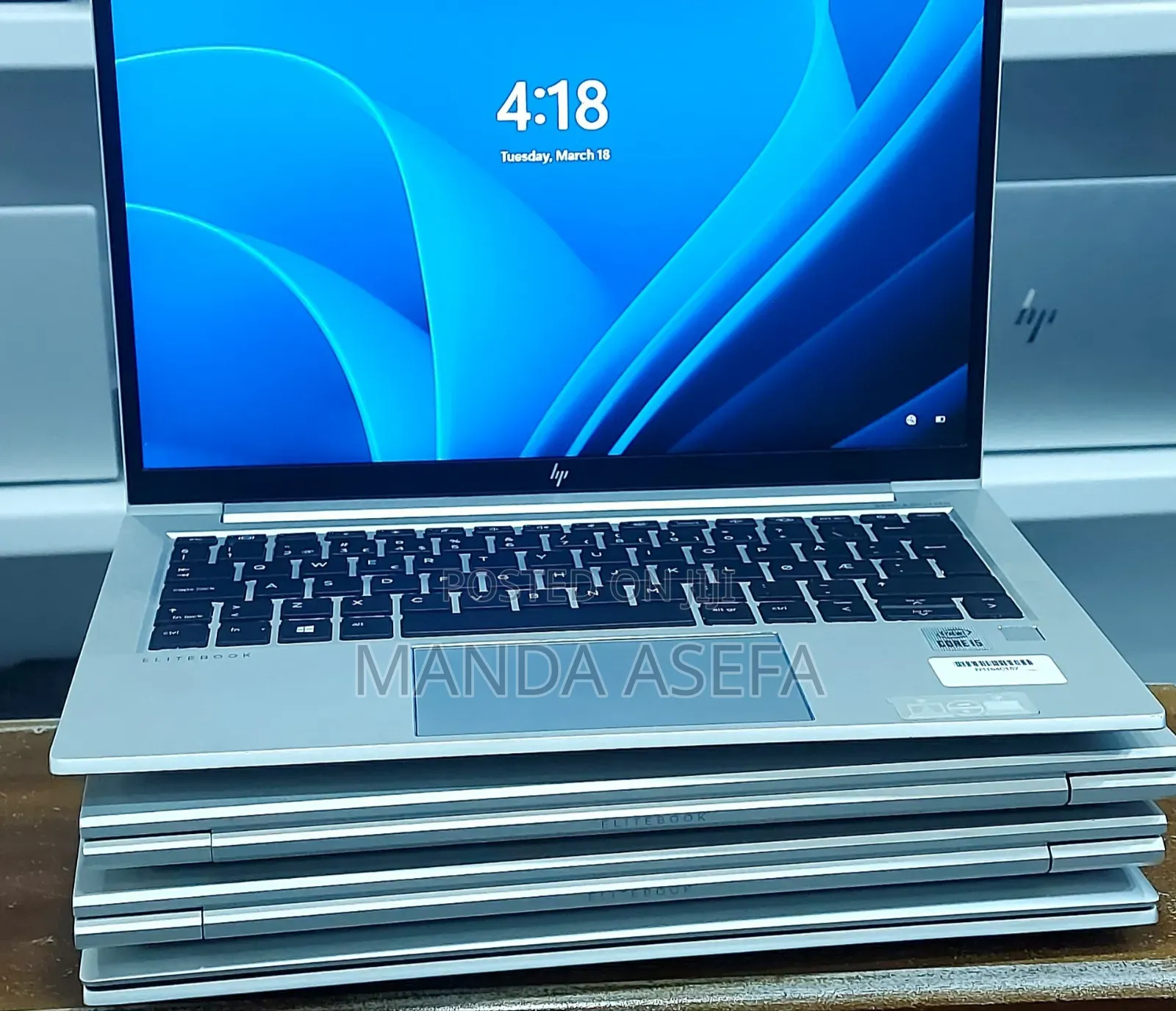 New Laptop HP EliteBook 830 G7 16GB Intel Core I7 SSD 512GB