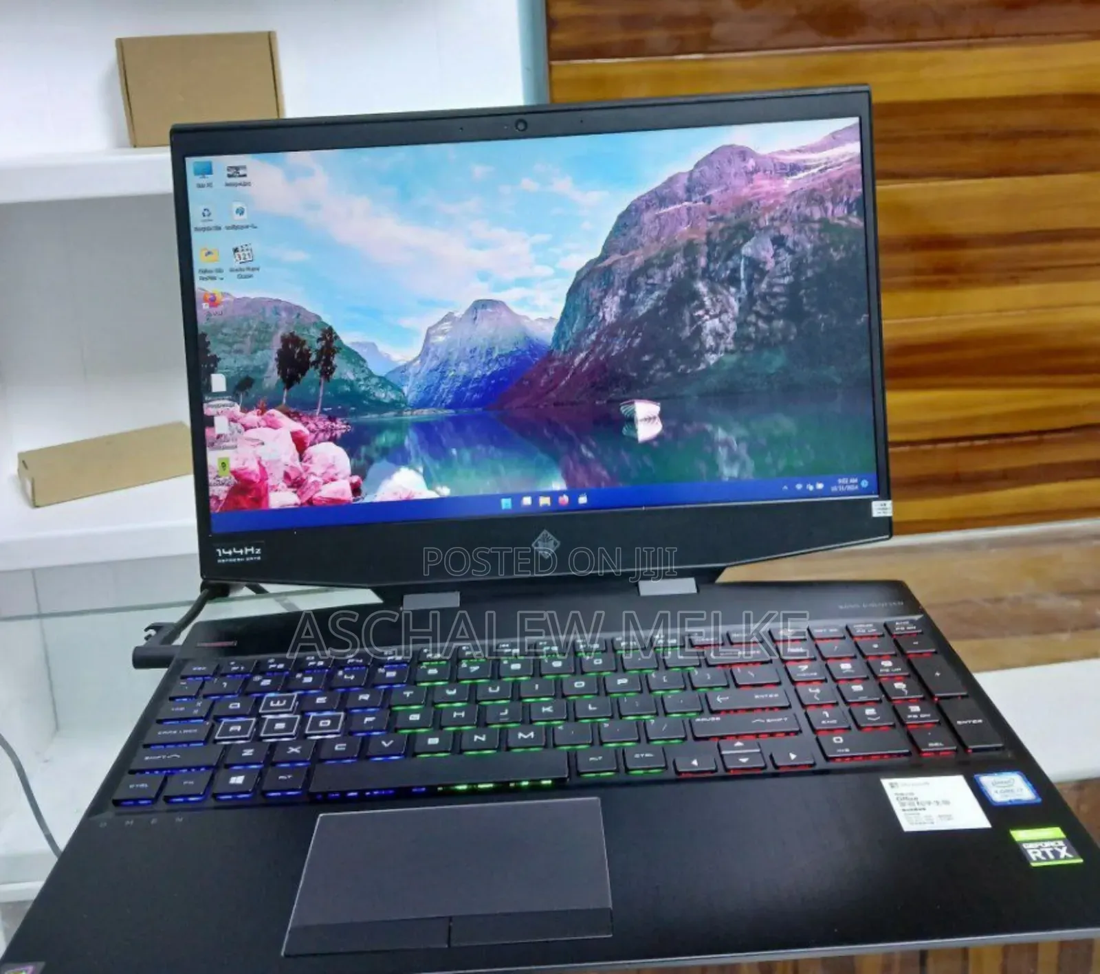 New Laptop HP Omen 15 16GB Intel Core I7 SSD 1T