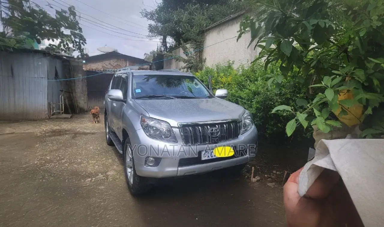 Toyota Land Cruiser Prado 2012 Silver