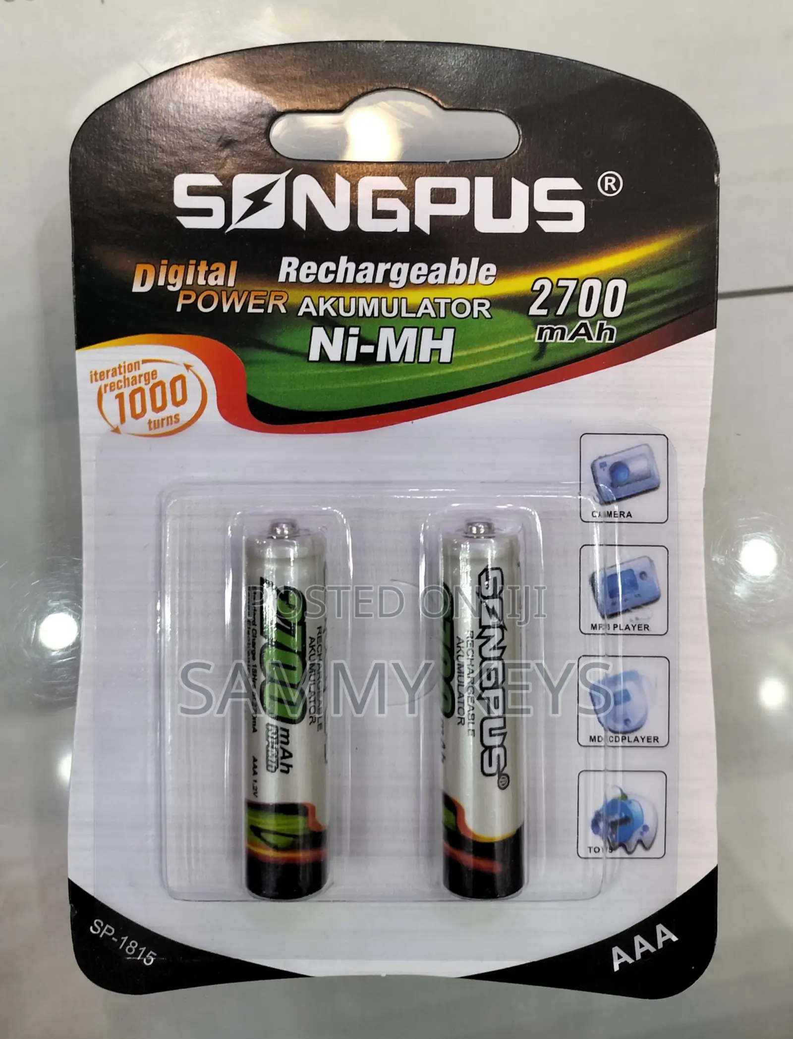 Songpus Rechargeable Aaa Battery