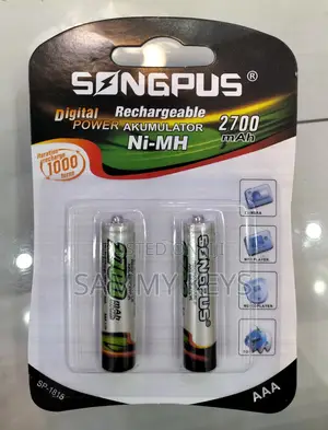 Photo - Songpus Rechargeable Aaa Battery