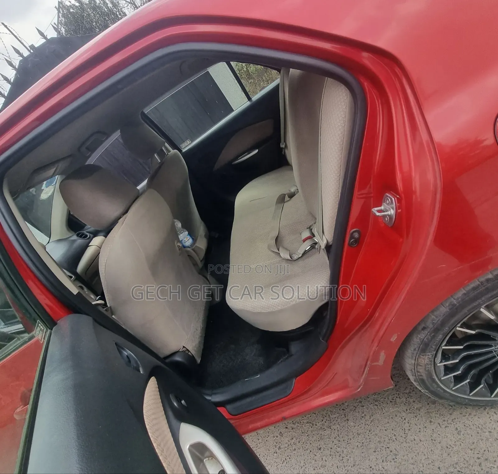 Toyota Yaris 2010 Burgundy