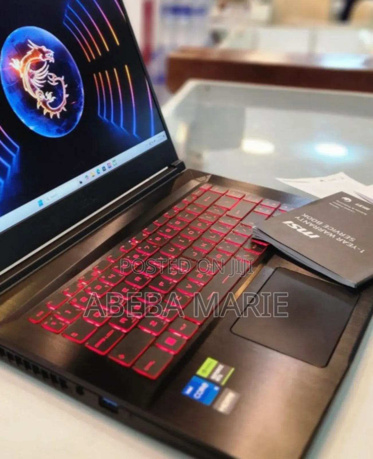 New Laptop MSI GF63 32GB Intel Core I5 SSD 512GB